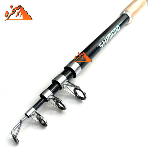 چوب ماهیگیری تلسکوپی shimano طول 2.10 متر