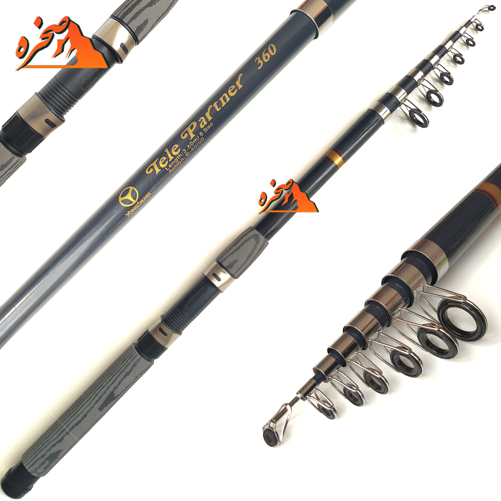 telepartner-fishing-rod-s-1 چوب تلسکوپی فایبرگلاس TelePartner 3.60